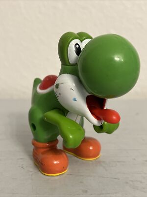 Nintendo Super Mario Bros Yoshi Tongue Out 3” Action Figure Frog