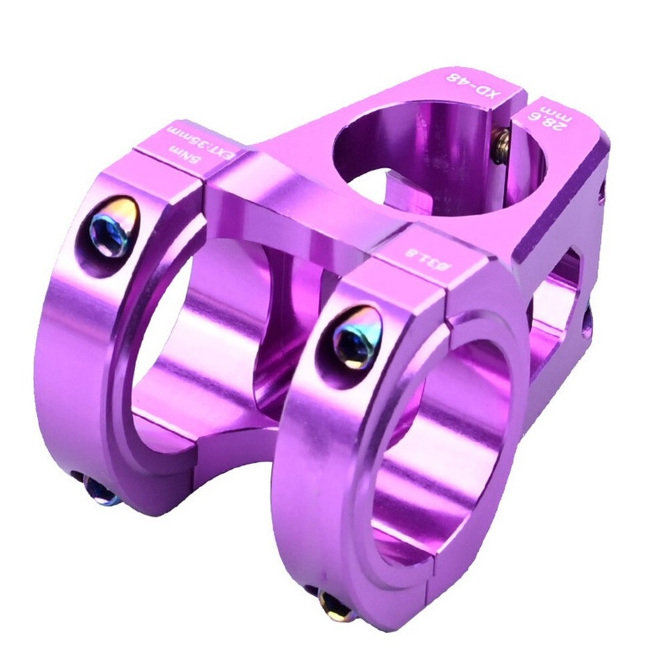 Bike Handlebar Stem 31.8*35mm Stem For Crosscountry Biking 0 Degrees