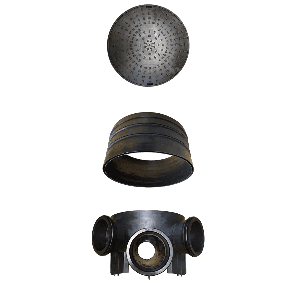 320mm Inspection Chamber, Risers and Cover (Options, Use drop down menu