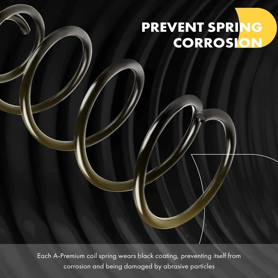 2x muelles helicoidales traseros A-Premium para Toyota Camry 2007-2011 Lexus ES330 2004-2006 Foto 3 de 4