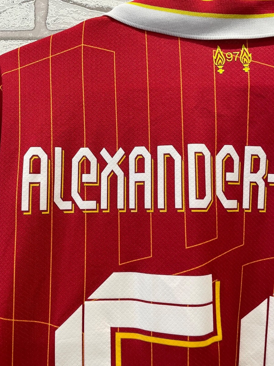 Trent Alexander Arnold #66 Liverpool 2024 2025 Home Soccer