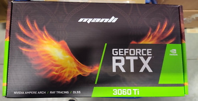 NVIDIA M-NRTX3060TI/6RGHPPPV2 LHR 8GB GDDR6 256-bit HDMI 3 DP PCI-E4.0