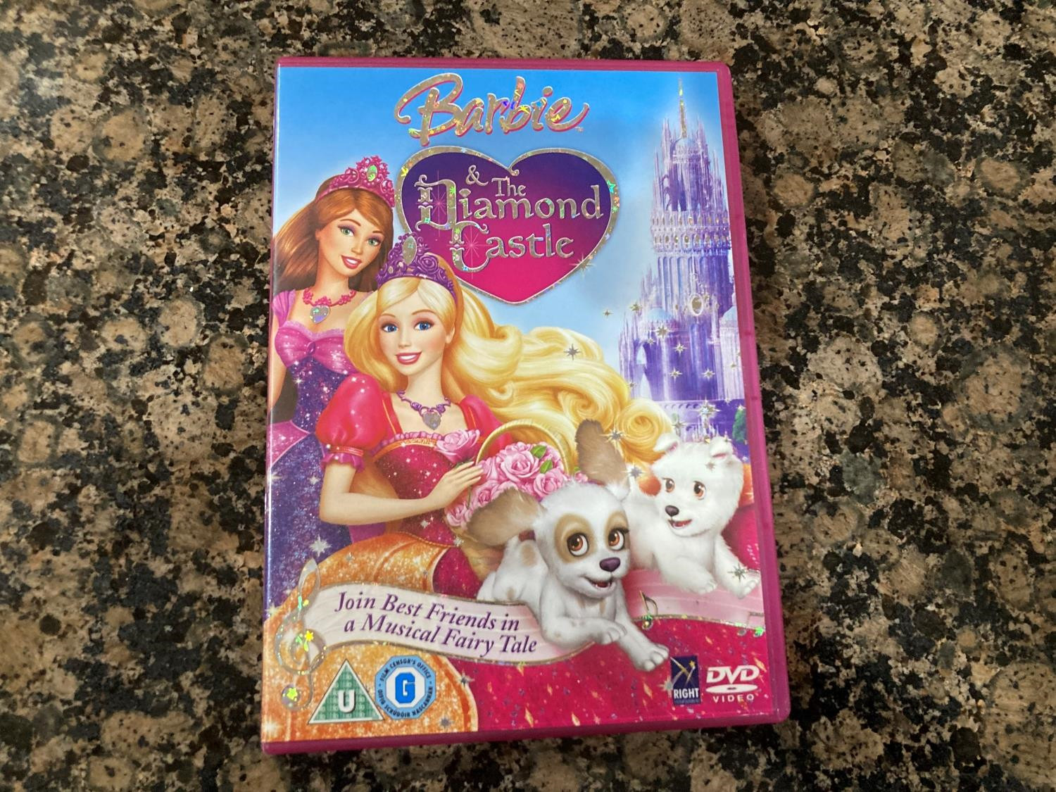 BARBIE IN THE DIAMOND CASTLE DVD FREE SHIPPING