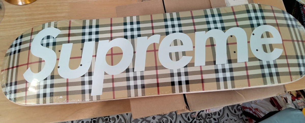Supreme - Supreme /Burberry Skateboard ベージュ Beige Supreme Burberry Skateboard Deck Beige - SS22 - US