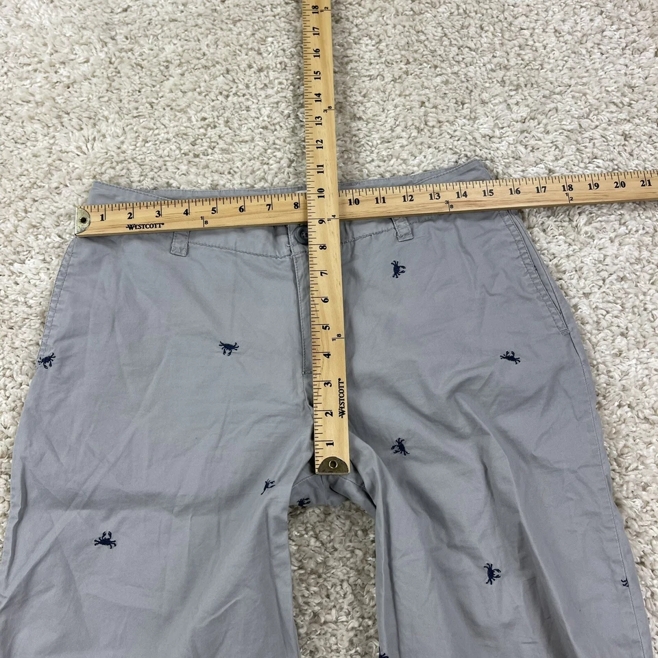 Bermudas de mujer merona talla 4 hasta la rodilla gris cangrejo Foto 4 de 4