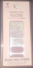 Dashing Diva Gloss Ultra Shine Gel Pallette 26ct Nail Strips Manicure Press-on