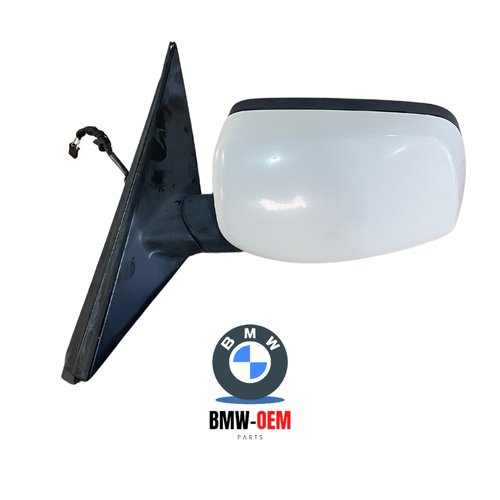 BMW E60 E61 5 SERIES SE 2007-2010 DOOR MIRROR ELECTRIC PASSENGER SIDE WHITE