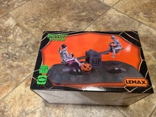 Lemax Spooky Town -Tombstone See-Saw Animated