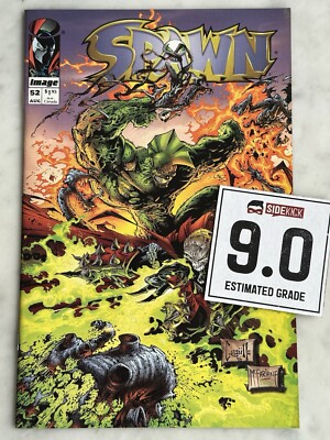 Spawn #52 w/ Savage Dragon VF/NM 9.0 - Buy 5 For FREE Shipping! (1996) WG