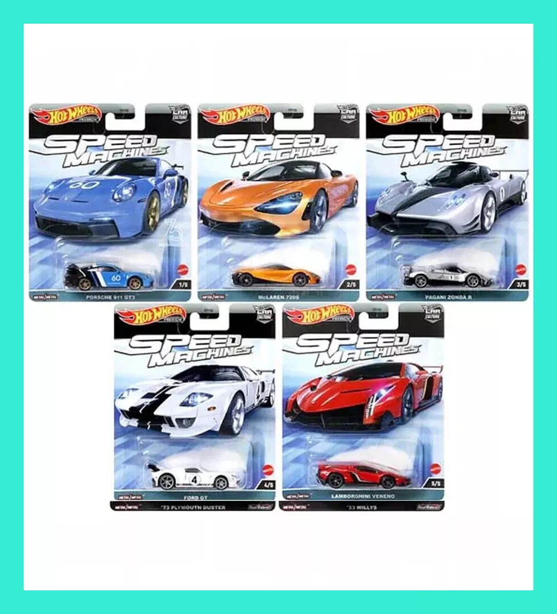 Hot Wheels Premium - Speed Machines 4/5 - Ford GT – Variant