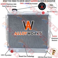 3 Row Aluminum Radiator For 1984-1994 85 87 Jeep Cherokee Comanche Wagoneer V6 3 Row Aluminum Radiator For 1984-1994 85 87 Jeep Cherokee Comanche Wagoneer V6