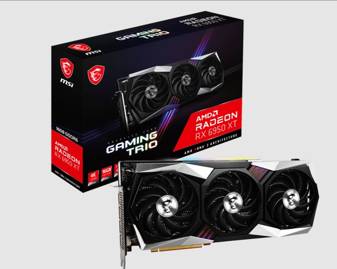 Rx 6950 Xt Radeon 5950 MSI Radeon RX 6950 XT GAMING X TRIO 16GB