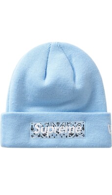 Supreme x New Era Box Logo Beanie | eBay