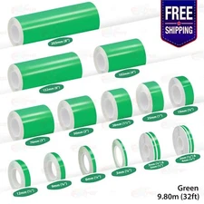 GREEN PIN STRIPE Car Model Motorcycle Decal Line Adhesive TAPE Vinyl Sticker