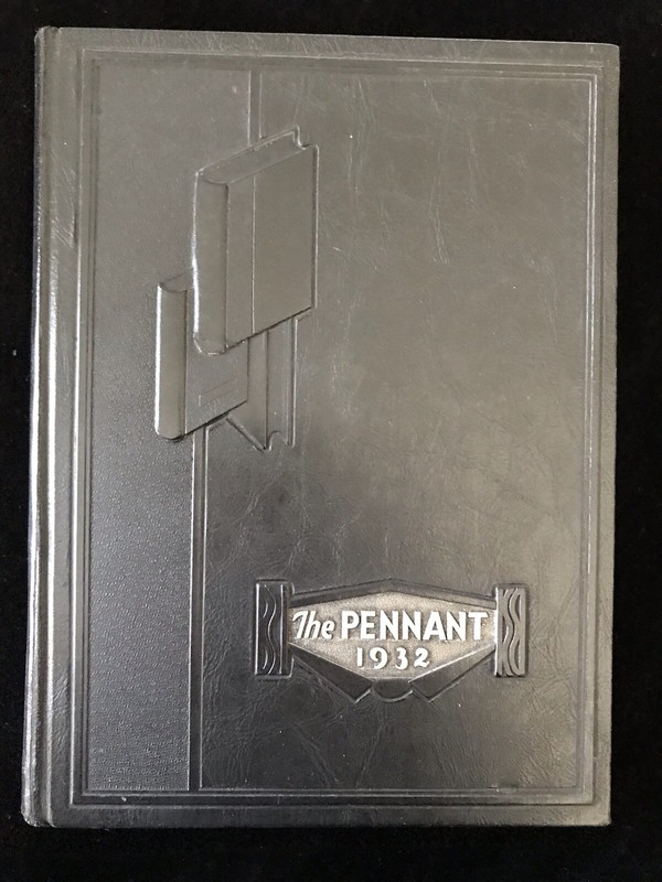 1932 “The Pennant” Elkhart High School Yearbook Elkhart, Indiana