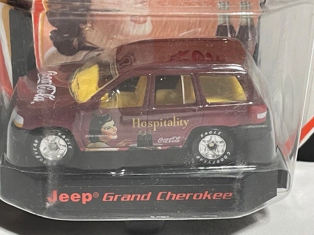 2001 Matchbox Collectibles 50th Anniversary Coca Cola 1998 Jeep Grand Cherokee - Image 2 of 2