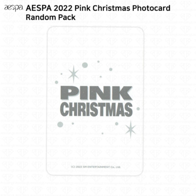 aespa ウィンター pink christmas スペシャル トレカ PINK CHRISTMAS RANDOM PACK_aespa ver. | SMTOWN OFFICIAL