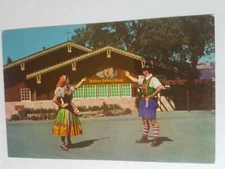 Vintage California postcard Italian Swiss Colony Winery exterior Asti CA 1960's
