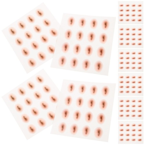 10pcs Belly Button Tattoo Sticker Disposable Fake Navel Stickers Realistic Navel - Picture 10 of 12
