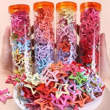 20pcs Colorful Star Hair Clips   Cute Bb Barrettes for Girls  Hair Styling, Deco