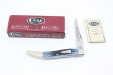 CASE XX USA MEDTA BLUE LIMITED EDITION 1/2500 TEXAS TOOTHPICK KNIFE 13073