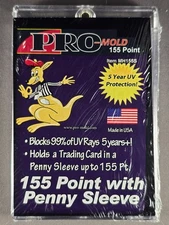 5x Pro Mold MH155S 1st Gen w/ Sleeve 155pt Magnetic Card Holder One Touch