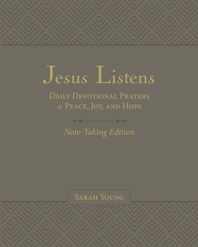 Jesus Listens Note-Taking Edition, Leathersoft, Gray, with Fu... - 9781400235476