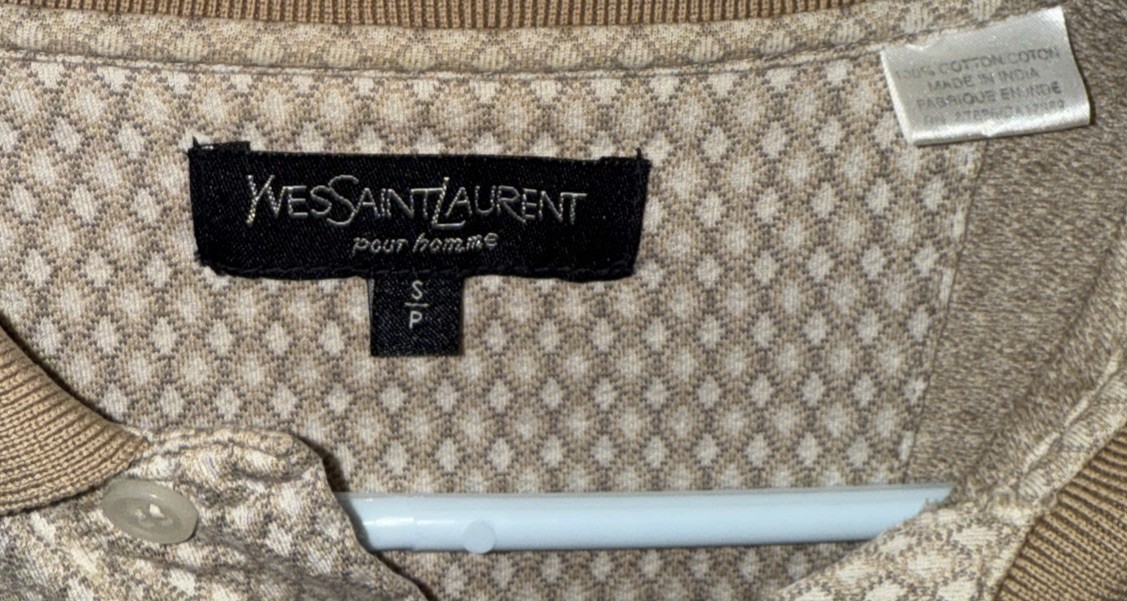 Yves Saint Laurent Pour Homme Long Sleeve Polo Sh… - image 3