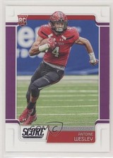 2019 Score Rookies Purple Antoine Wesley #401 0c2