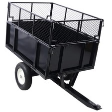 750Lbs 22 Cu.Ft Steel ATV Dump Trailer