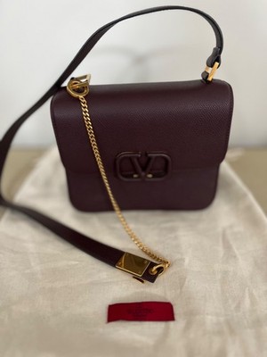 Medium Red Valentino Garavani Women's Purse, Gold Hardware, Worn Once. 