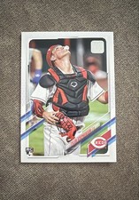 2021 Topps - Tyler Stephenson #153 Fielding (RC)