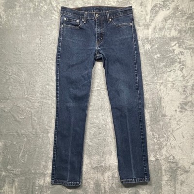 Levis 511 Slim Fit Jeans Mens 32x30 Blue Dark Wash Stretch Denim
