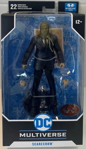 McFarlane DC Multiverse SCARECROW CHASE RED PLATINUM Batman Begins