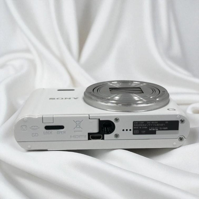Mint] SONY Cyber Shot DSC-WX300 White Digital Camera Japanese w