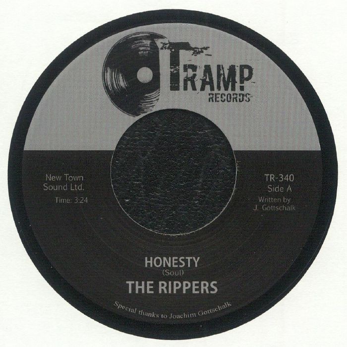 RIPPERS, The - Honesty - Vinyl (7"" limited to 300 copies)