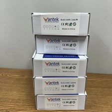 Lot of 5 Wantek A602 Office Phone Headset 3.5 Jack