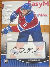 2012-13 ITG Heroes &amp; Prospects Autographs Griffin Reinhart #A-GR