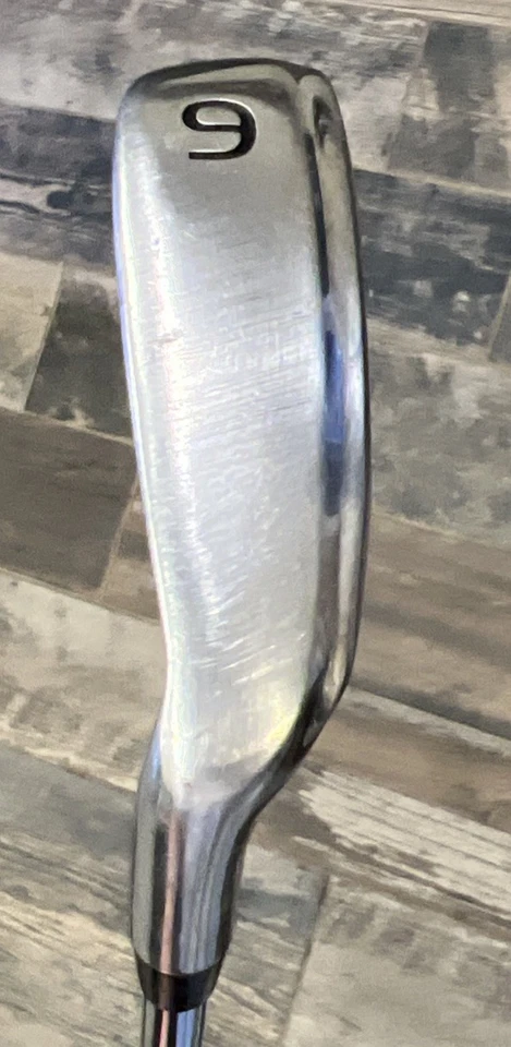 Tiger Shark Hammerhead Undercut Cavity Stainless Single 6 Iron Steel Shaft LH - Image 3 of 4