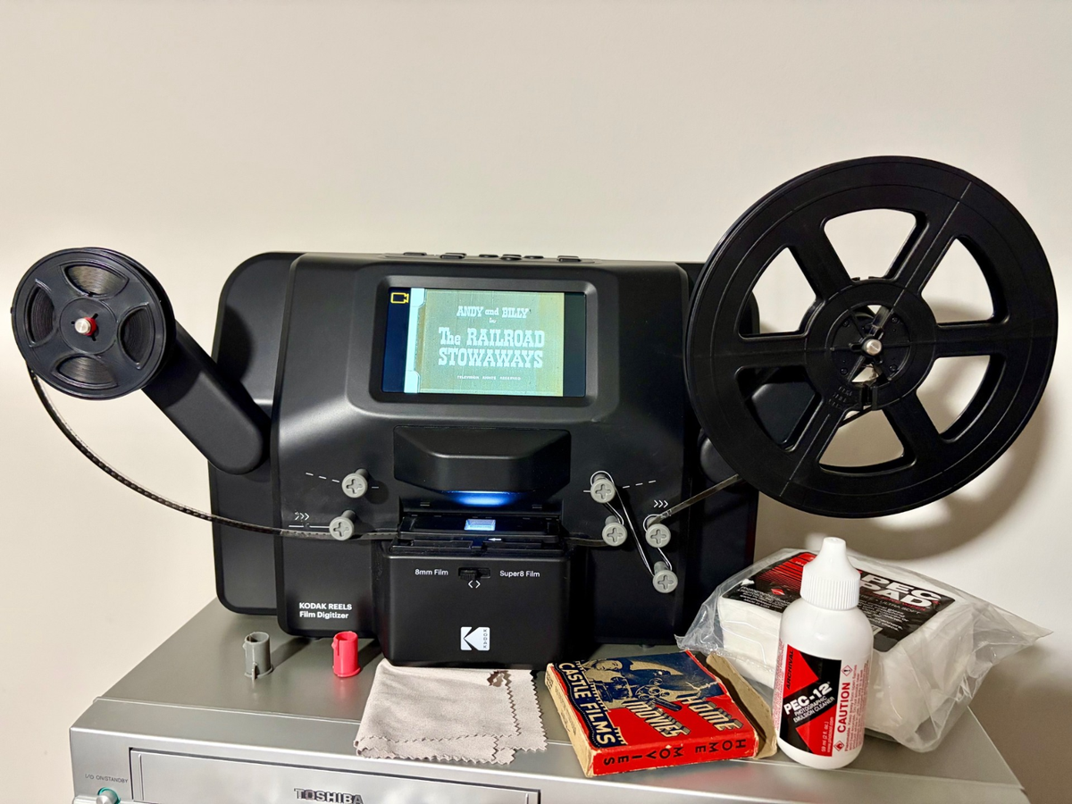 Kodak Reels Film Digitizer For 8mm & Super 8mm Film | eBay