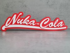 Fallout Nuka Cola Sign Red White Logo Video G...