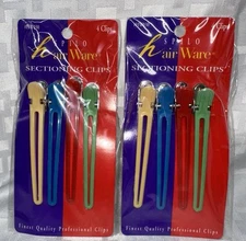 2 HAIR WARE Sectioning Clips HW030