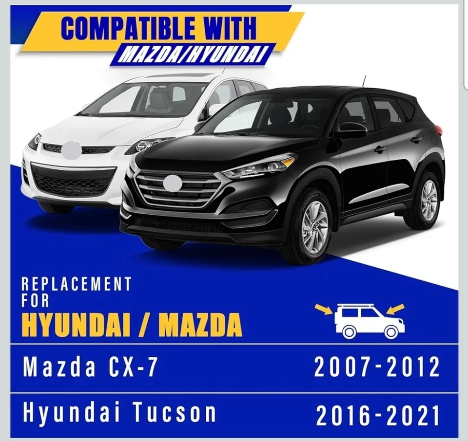 Repuesto 3 limpiaparabrisas para Mazda CX-7 2007-2012 2016-2020 2021 Hyundai Tucson Foto 4 de 4