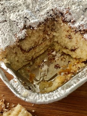 Italian Autumn Cinnamon Cake * Cinnamon Crunch Cake * Organic Ingredients