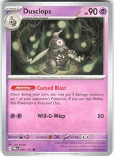 Dusclops 036/131 Prismatic Evolutions PRE NM Pokemon Card TCG