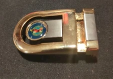 Pratt and Whitney Aerospace Manufacturer Eagle Logo Small Dress Belt Buckle