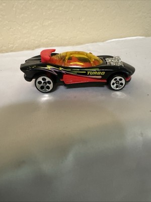 Vintage *Loose* HOT WHEELS 1991 ''FLASHFIRE'' turbo - Collector #140 (black) - HTF