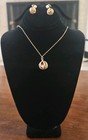 1/20 12kGF Pearl Cage Pendant/Chain Necklace, 14k Matching Earrings, Tested  — photo 1