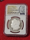 2023-S MORGAN SILVER $1 DOLLAR NGC PF 70 FIRST DAY OF ISSUE               #T0686