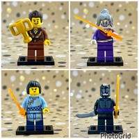 LEGO BAM Ninjago 15th Anniversary - Nya Dareth Pixal Mystake Oni Minifigures